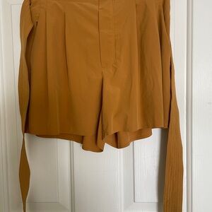 Athleta High Waist Brown Shorts